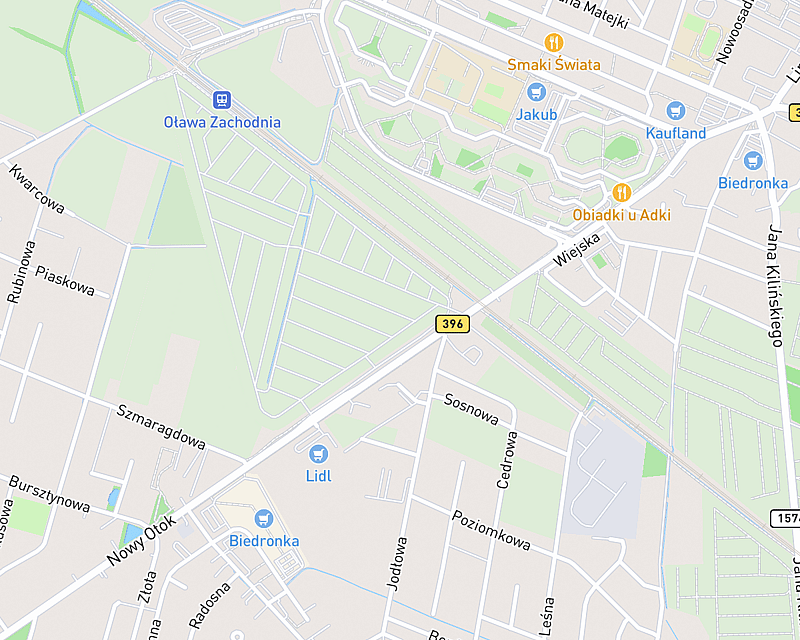 Mapa przedstawiająca lokalizację Anicura Aksvet Przychodnia Weterynaryjna